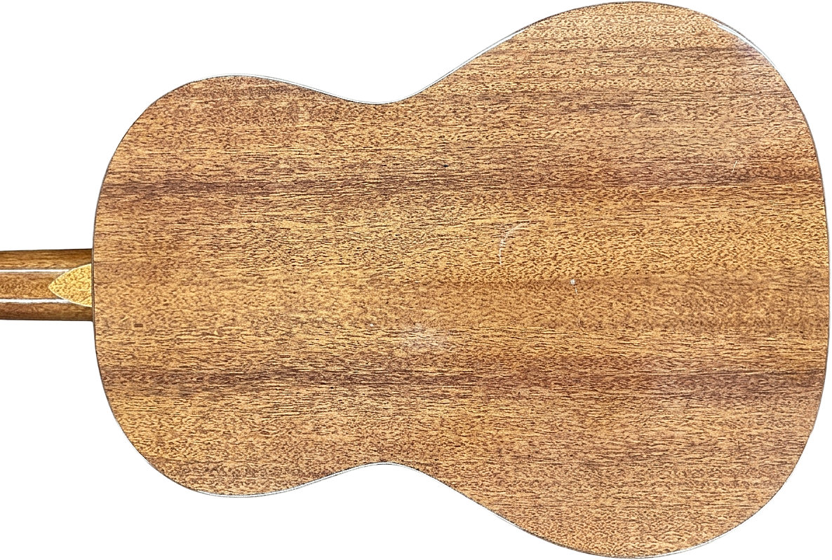 Solid mahogany back